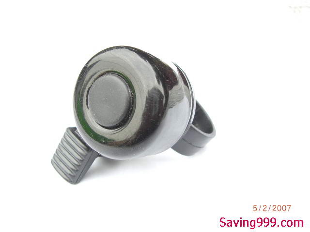 black bike bell